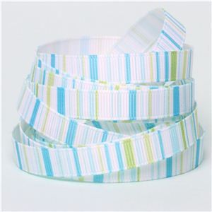 Baby Ribbon - Stripe Blue